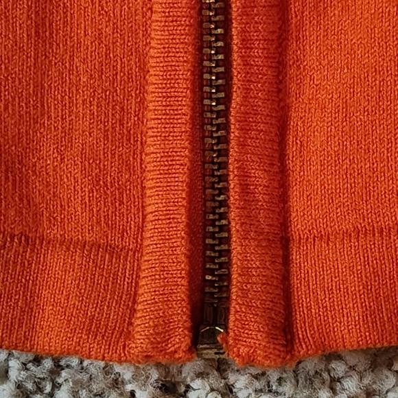 HTF 525 America Crewneck Sweater with Full-length Zippered Back Size Small - Picture 3 of 13